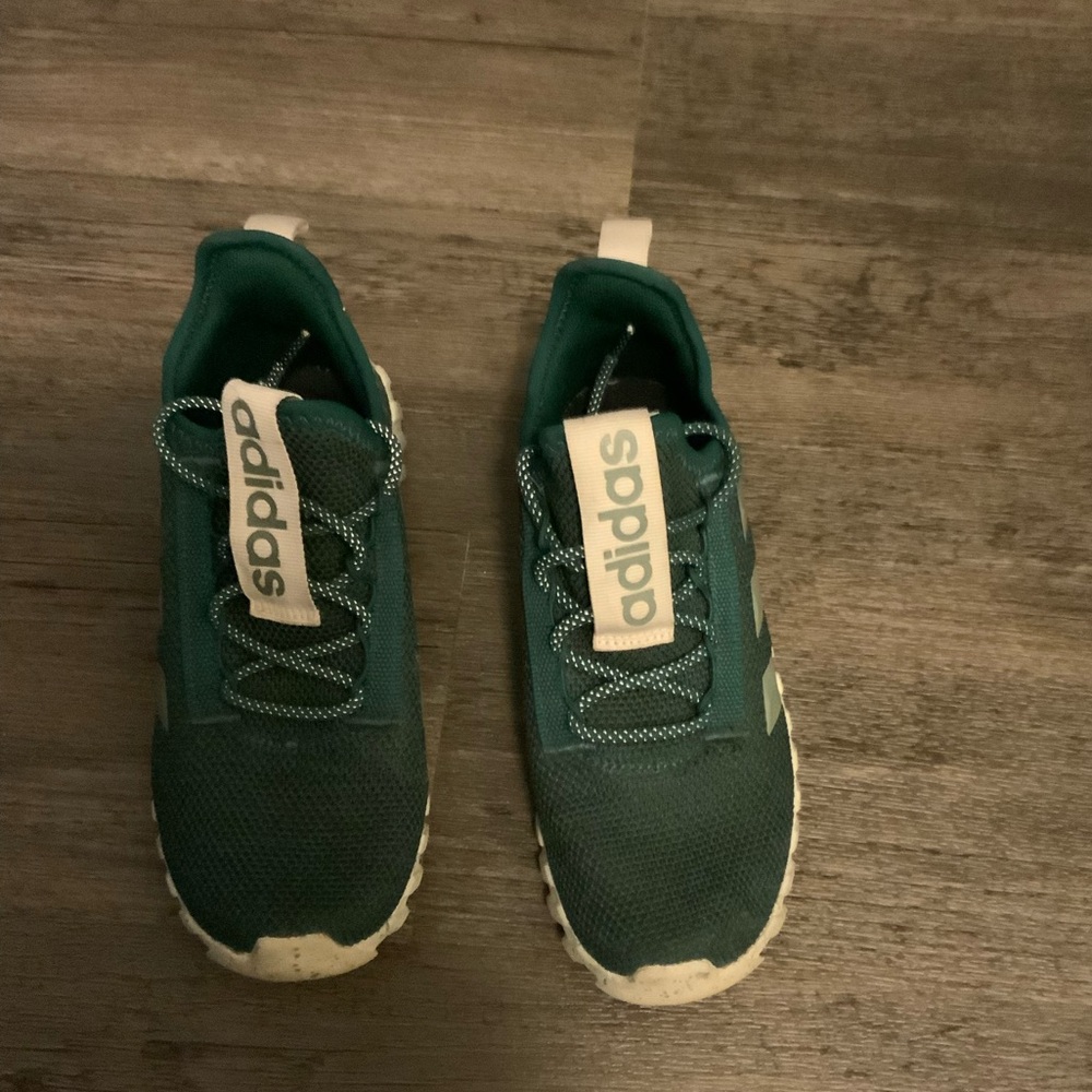 Adidas Kids Sneakers in Teal and White
